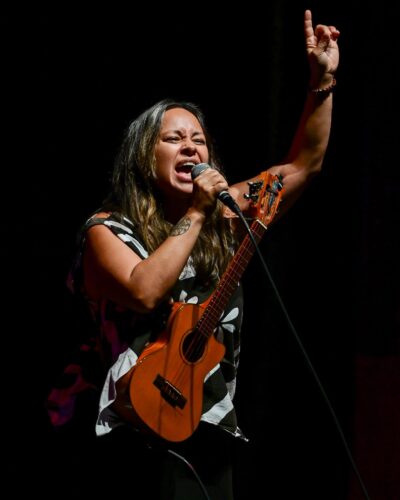 Elele Tiana teams with George Kahumoku, Jr. and Lahaina Grown’s Deason Ka’ohelo